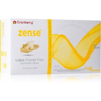 Cranberry Zense Natural mănuși din latex fără pudră ieftin