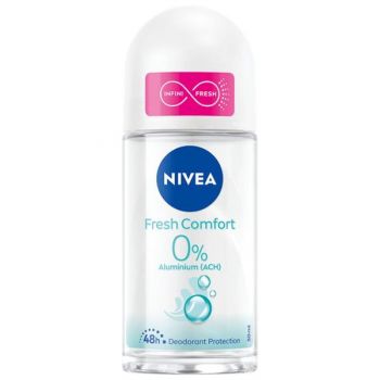 Deodorant Roll-On - Nivea Fresh Confort, 50 ml