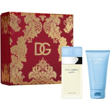 Dolce&Gabbana Light Blue Christmas set cadou pentru femei