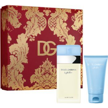 Dolce&Gabbana Light Blue Christmas set cadou pentru femei