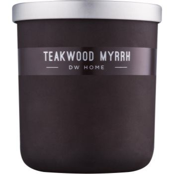 DW Home Desmond Teakwood Myrrh lumânare parfumată