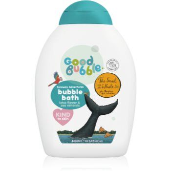 Good Bubble Snail & the Whale Bubble Bath spuma de baie pentru copii