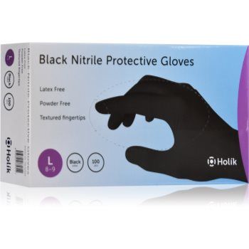 Holík Nitril Black mănuși de protecție din nitril, fără pudră ieftin