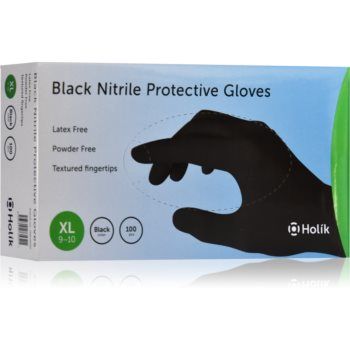 Holík Nitril Black mănuși de protecție din nitril, fără pudră ieftin