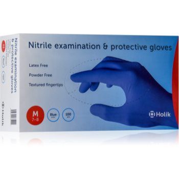 Holík Nitril Blue mănuși din nitril, fără pudră ieftin