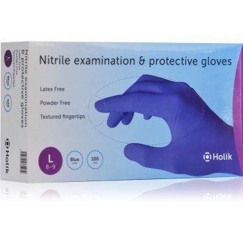 Holík Nitril Blue mănuși din nitril, fără pudră ieftin