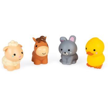 Janod Bath Toy 4 Animal Squirters jucărie pentru apă