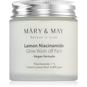 MARY & MAY Lemon Niacinamid masca de hidratare si luminozitate ieftina