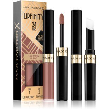 Max Factor Lipfinity Gilded Edition ruj cu persistenta indelungata balsam la reducere