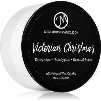 Milkhouse Candle Co. Creamery Victorian Christmas lumânare parfumată Sampler Tin