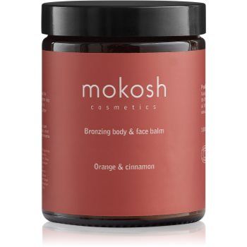 Mokosh Orange & Cinnamon balsam autobronzant corp si fata