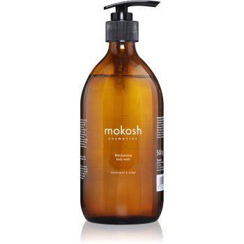 Mokosh Sandalwood & Amber gel de dus hidratant