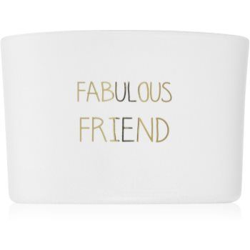 My Flame Fresh Cotton Fabulous Friend lumânare parfumată