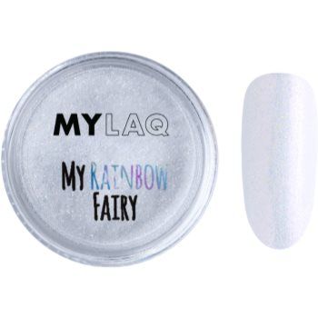 MYLAQ My Fairy pudra cu particule stralucitoare pentru unghii