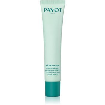 Payot Pâte Grise Crème Teintée Perfectrice SPF30 Tonifiere unificatoare de îngrijire corectivă împotriva imperfecțiunilor pielii și urme de acnee SPF 30