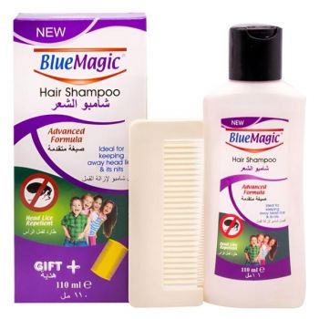 Sampon Impotriva Paduchilor Blue Magic - Hair Shampoo, Pielor, 110 ml ieftin