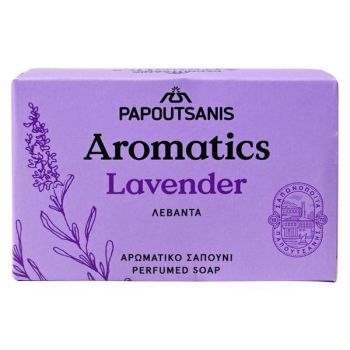 Sapun Solid cu Lavanda - Lavender Aromatics, Papoutsanis, 100 g