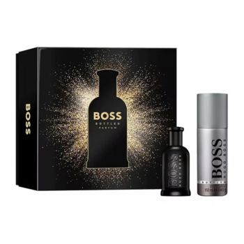 Set cadou Hugo Boss, Boss Bottled, Barbati, Parfum 50 ml + Deodorant spray, 150 ml