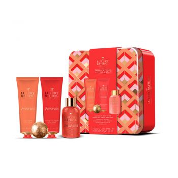 Set Cadou Relax & Unwind, The Luxury Bathing Company, Orange Blossom & Tonka Bean, 175 ml