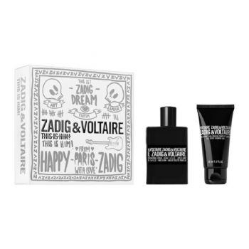 Set Cadou Zadig & Voltaire This Is Him!, Barbati, Apa de Toaleta 50 ml + Gel de dus 50 ml