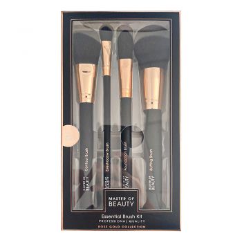 Set pensule machial 4 bucati Master of Beauty 40922