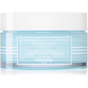 Sisley Triple-Oil Balm Make-up Remover & Cleanser lotiune de curatare pentru față și ochi