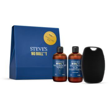 Steve's No Bull***t Body Care Box set cadou pentru barbati