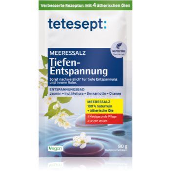 Tetesept Sea Bath Salt Deep Relax sare de baie calmanta