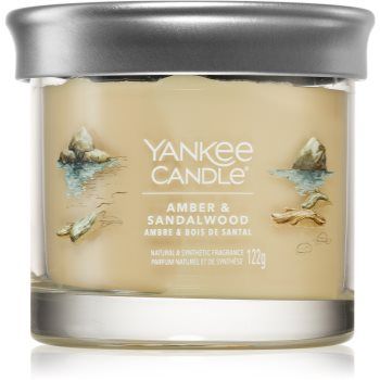 Yankee Candle Amber & Sandalwood lumânare parfumată