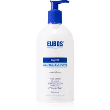 Eubos Basic Skin Care Blue emulsie pentru spalare fara parfum ieftina