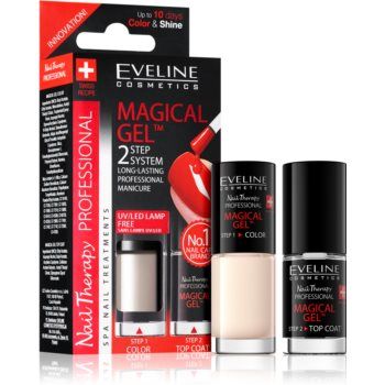 Eveline Cosmetics Nail Therapy Professional gel de unghii fara utilizarea UV sau lampa LED