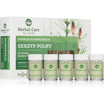 Farmona Herbal Care Horsetail tratament intensiv pentru par foarte deteriorat ieftin