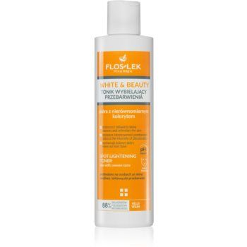 FlosLek Pharma White & Beauty tonic cu efect de albire ieftina