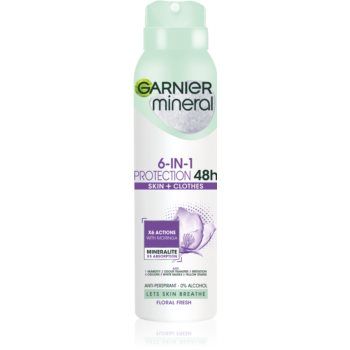 Garnier Mineral 5 Protection spray anti-perspirant fară alcool de firma original