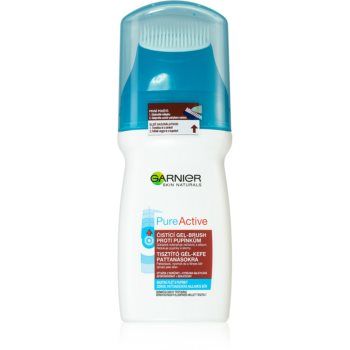 Garnier Pure Active gel de curățare cu pensula