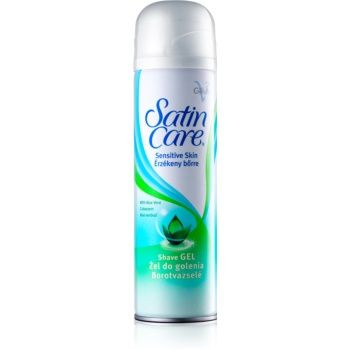 Gillette Satin Care Aloe Vera gel pentru bărbierit pentru femei ieftin