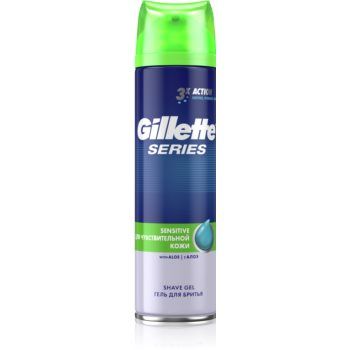 Gillette Series Sensitive gel pentru bărbierit pentru barbati