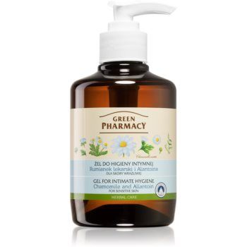 Green Pharmacy Body Care Chamomile & Allantoin gel pentru igiena intima pentru piele sensibila