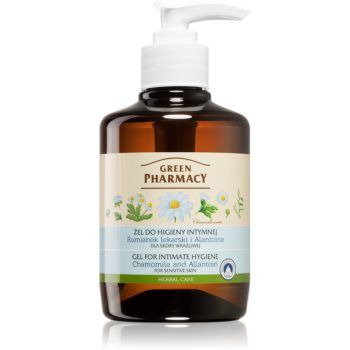Green Pharmacy Chamomile Gel for Intimate Hygiene gel pentru igiena intima pentru piele sensibila