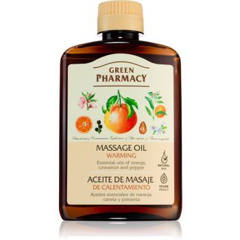 Green Pharmacy Essential oils of Orange Massage Oil ulei cald pentru masaj Green Pharmacy Essential oils of Orange Massage Oil ulei cald pentru masaj