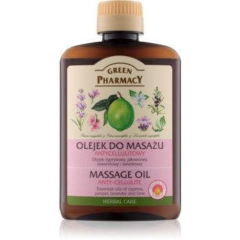 Green Pharmacy Essential oils of Lime Massage Oil ulei de masaj anti-celulită