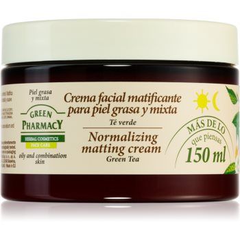 Green Pharmacy Face Care Green Tea crema matifianta pentru ten gras și mixt de firma originala