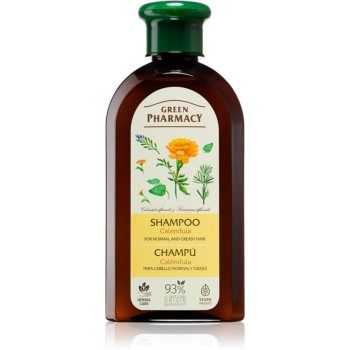Green Pharmacy Calendula Shampoo șampon pentru par normal spre gras Green Pharmacy Calendula Shampoo șampon pentru par normal spre gras