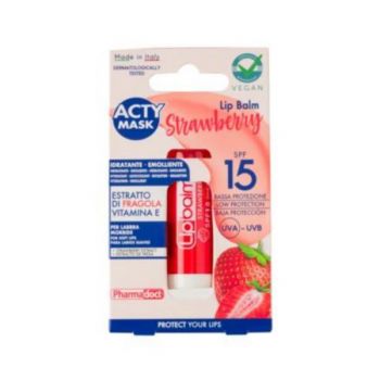 Balsam de buze SPF 15 cu aroma de capsune, 5,7 ml