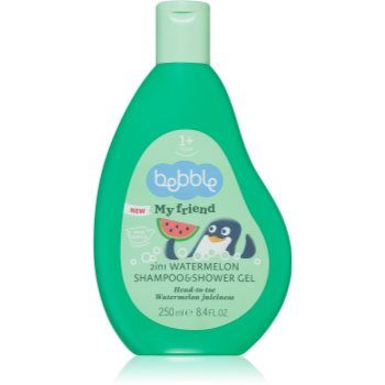 Bebble Strawberry Shampoo & Shower Gel Watermelon gel de dus si sampon 2in1 pentru copii
