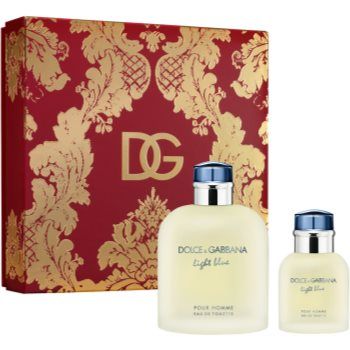 Dolce&Gabbana Light Blue Pour Homme set cadou pentru bărbați de firma original