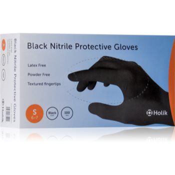 Holík Nitril Black mănuși de protecție din nitril, fără pudră