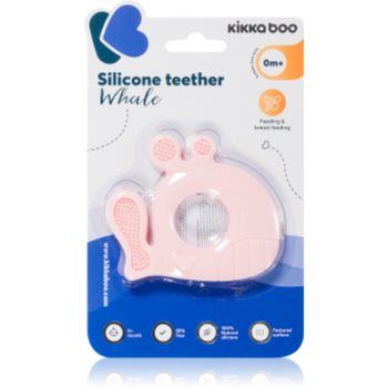 Kikkaboo Silicone Teether Whale jucărie pentru dentiție