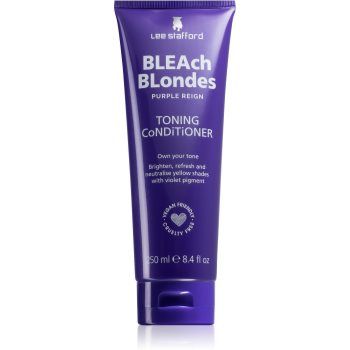 Lee Stafford Bleach Blondes Toning Conditioner balsam nuanțator pentru parul blond cu suvite