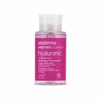 Lotiune pentru curatarea tenului Sensyses Hyaluronic, Sesderma (Concentratie: Demachiant, Gramaj: 200 ml)